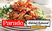 Parade: Antoine's Restaurant Since 1849. Celebrating 125 years.
